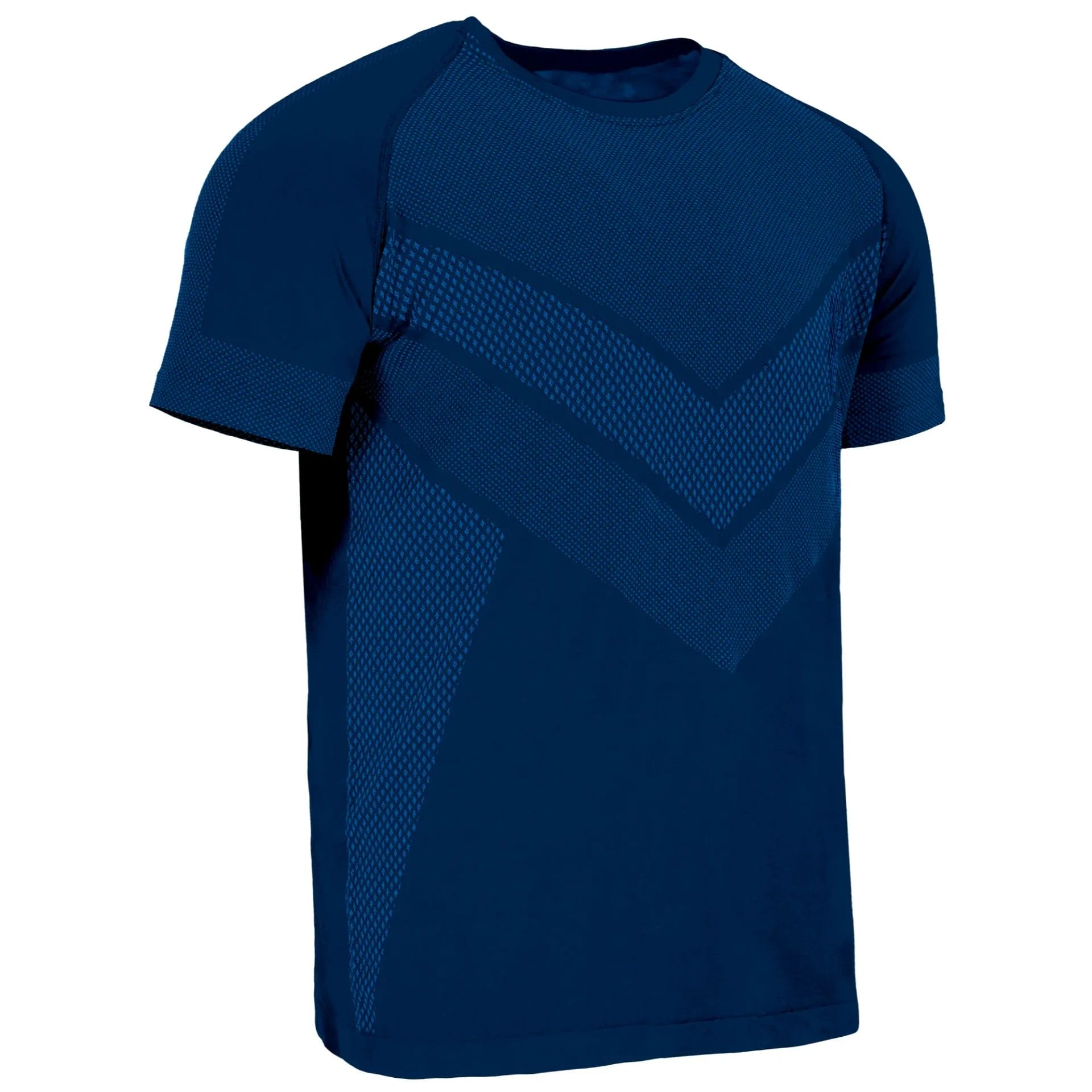 Tricou tehnic cu mânecă scurtă, bicolor, DACITA Bleumarin