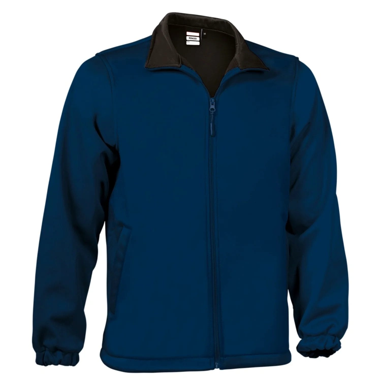 Jachetă Softshell Ronces Galben Neon | Vizibilitate 350g Bleumarin