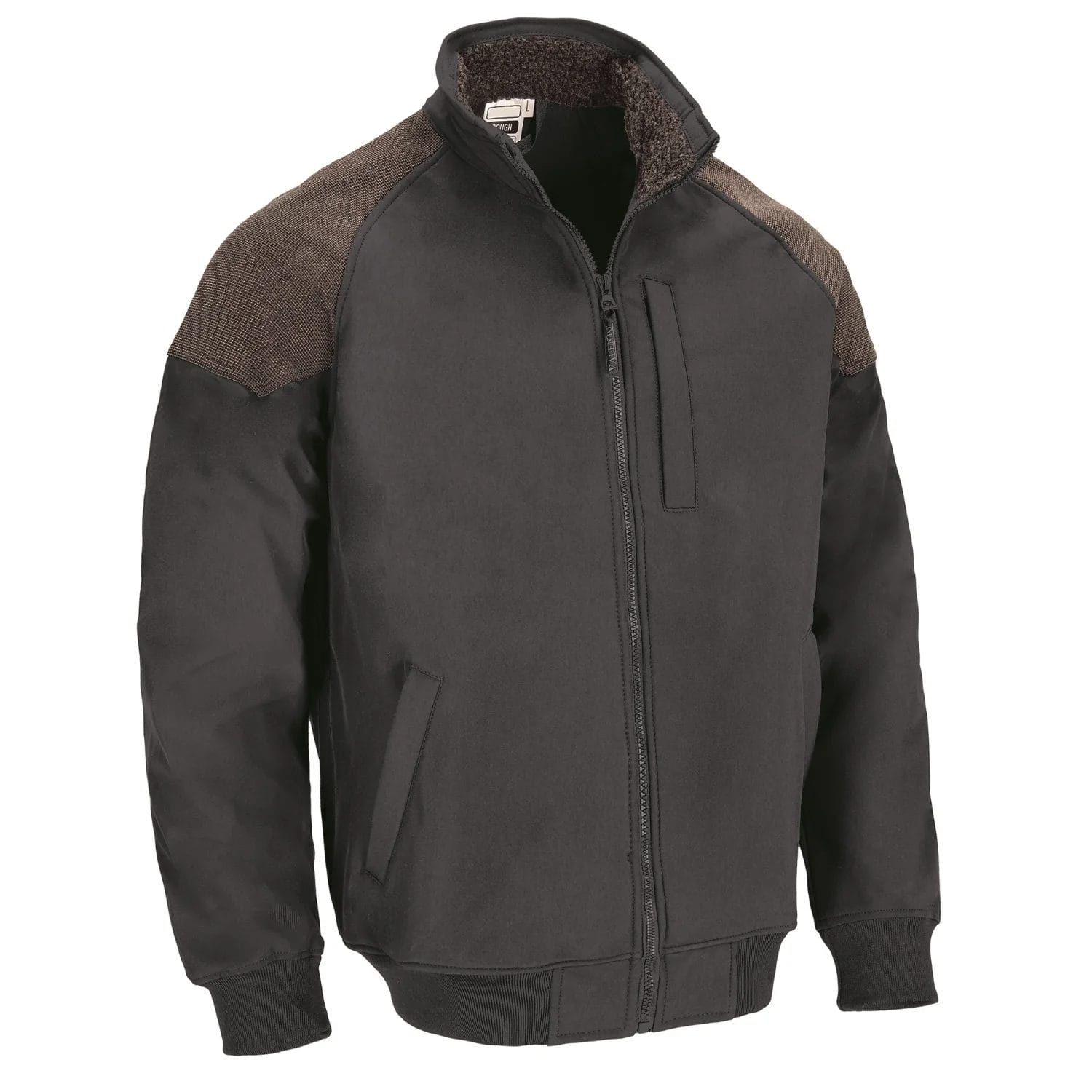 Jachetă Softshell Rough Bicolor | Întărituri Rip-Stop Gri inchis