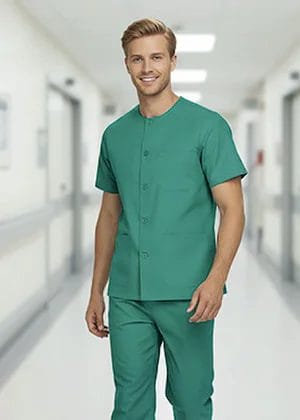 Bluză Medicala cu mânecă scurtă HELSINKI Unisex 44 lei