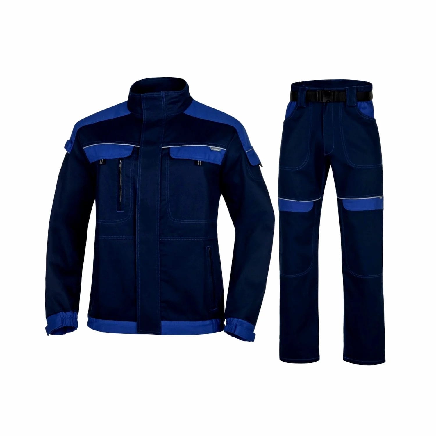 costum lucru ardon cool trend | 100% bumbac 260g | 10 culori bleumarin albastru